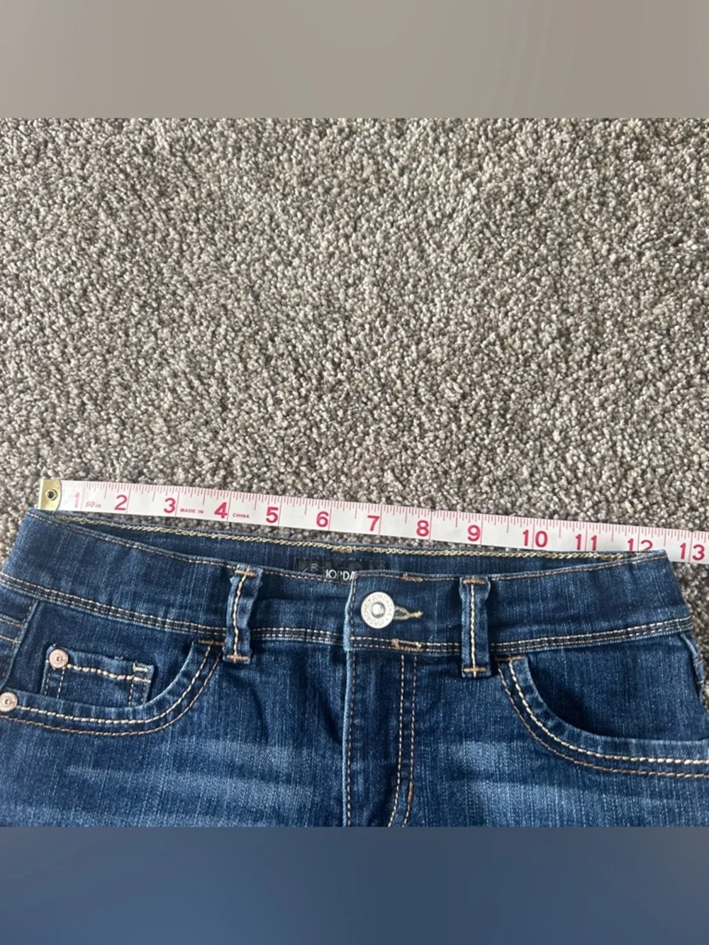 [Jordache] Denim Shorts w Lace Trim